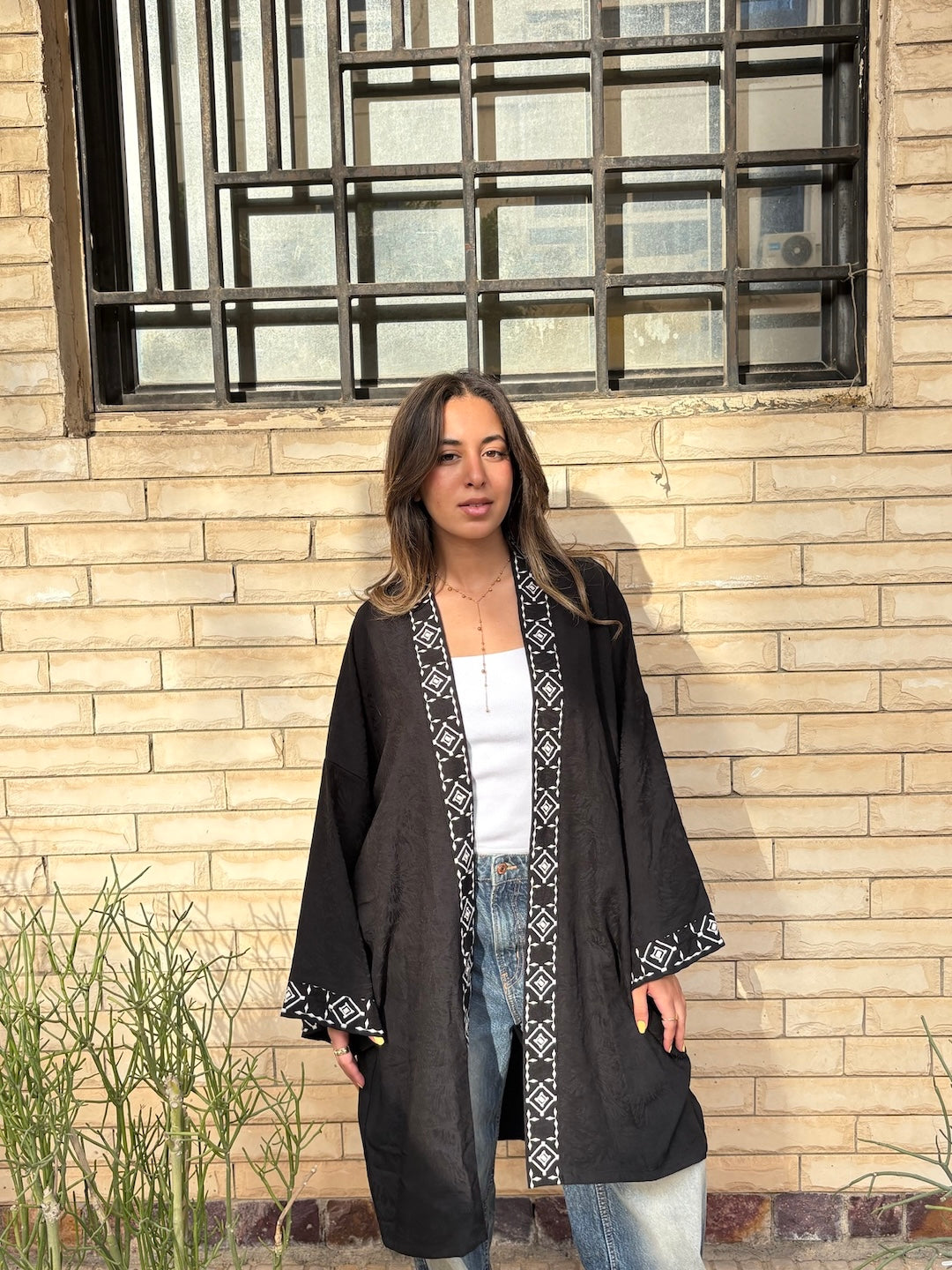 Image of Storyteller Embroidered Kimono